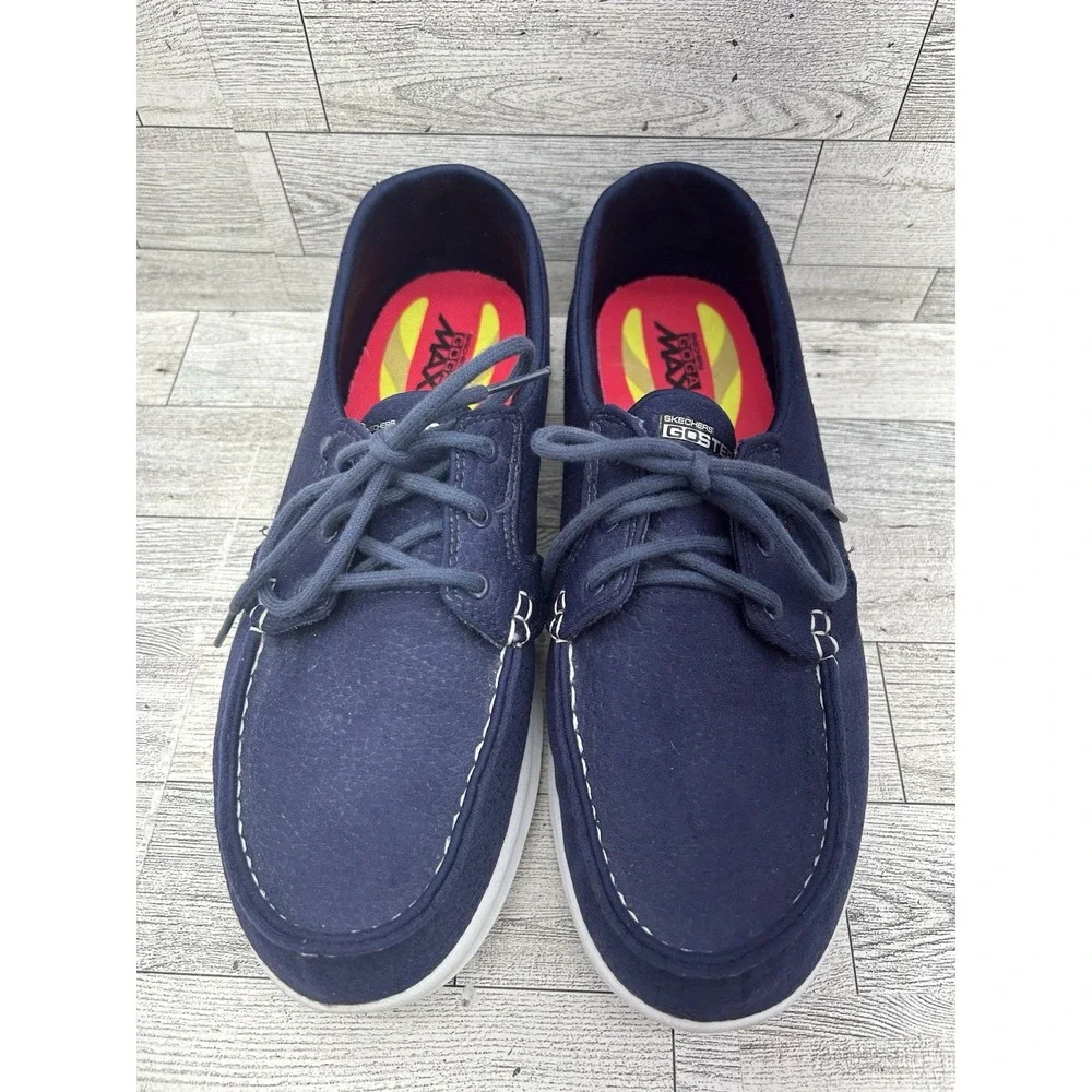 Skechers Go‎ Step Blue Comfort Boat Shoes 14420 Women Size 10